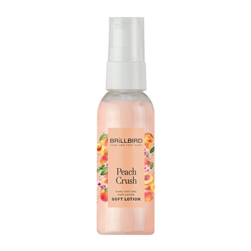 BrillBird Peach Crush - Kéz- és lábápoló krém - Soft lotion 50 ml