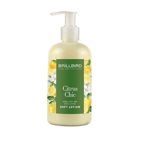 BrillBird Citrus Chic - Kéz- és lábápoló krém - Soft lotion 250 ml