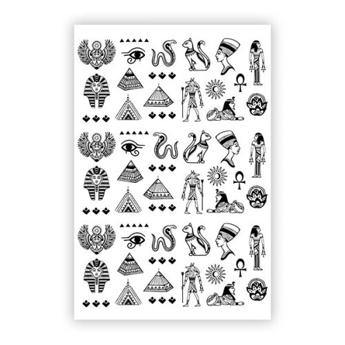 BrillBird Vizes körömmatrica - Egypt