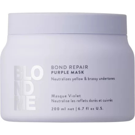 BlondMe Purple hamvasító hajpakolás 200 ml