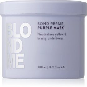 BlondMe Purple hamvasító hajpakolás 500 ml