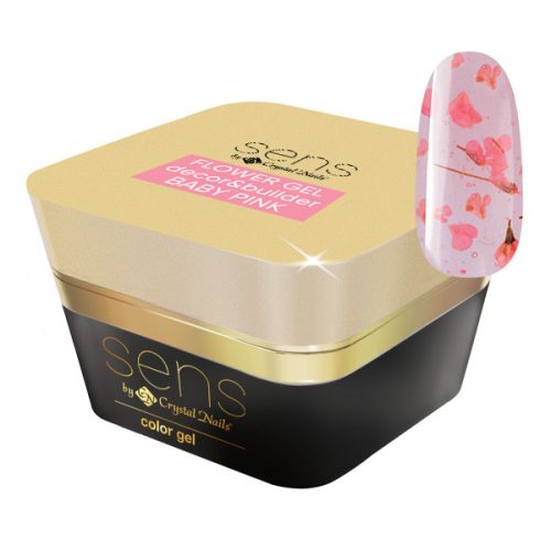 SENS FLOWER HEMA Free decor&builder gel - Baby Pink 5 ml