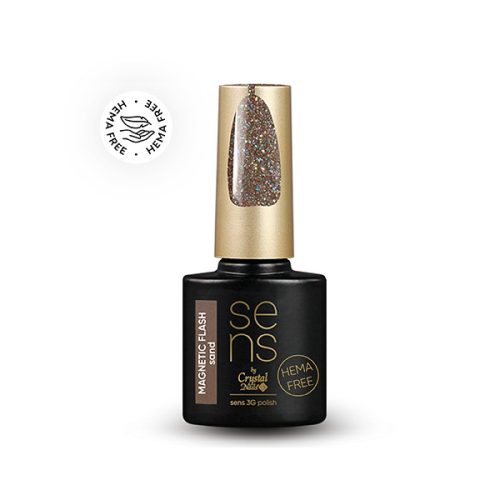 TPO FREE SENS HEMA Free 3G polish - Magnetic Flash sand 4 ml