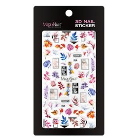 MN Öntapadós 3D Körömmatrica - MN-06