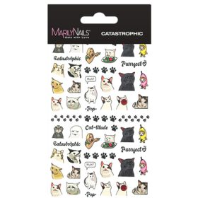 MN Vizes körömmatrica - Catastrophic