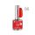 Crystal Nails TPO FREE 3 STEP HEMA Free CrystaLac - 223 (8 ml) - Red
