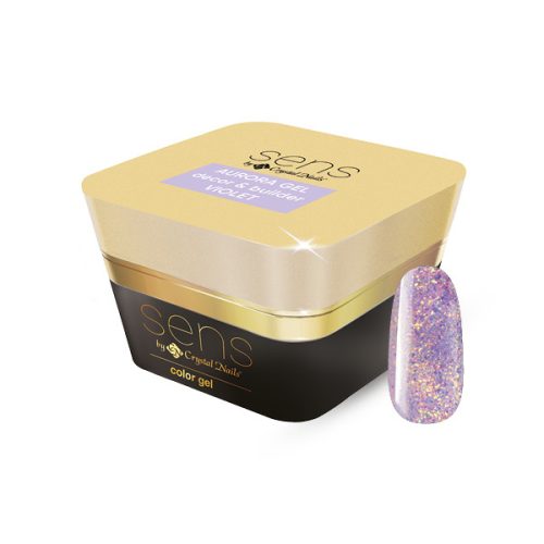 SENS AURORA HEMA Free decor&builder gel - Violet 5 ml