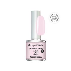   Crystal Nails 2S SmartGummy HEMA Free Rubber base gel - Nr14 Milky Rose 8 ml TF