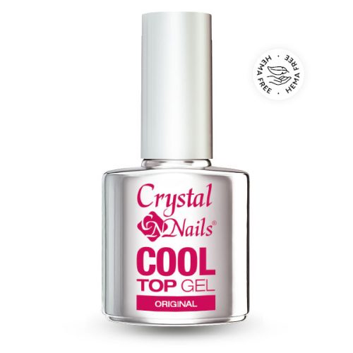 Crystal Nails HEMA Free Cool top gel Original - 13 ml