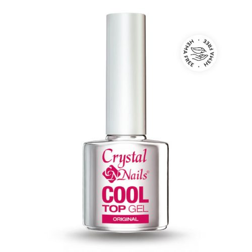 Crystal Nails HEMA Free Cool top gel Original - 8 ml