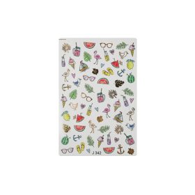 Crystal Nails Vizes Körömmatrica - Beach Essentials