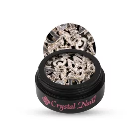 Crystal Nails Signature díszítő mix - ezüst
