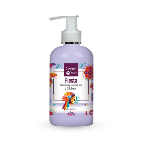 Crystal Nails Moisturising Hand, Foot and Body Lotion - Fiesta - Intense 250 ml