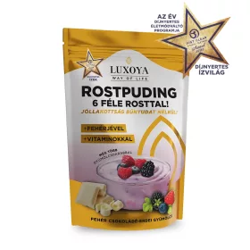   Rostpuding 6 féle rosttal - Fehér csokoládé-Erdei gyümölcs 300g