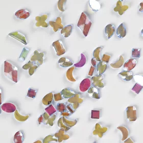 Fairy Blue - Műköröm Formakövek (100 db-os)