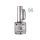 Crystal Nails TPO FREE 3 STEP HEMA Free CrystaLac - HF3S FP02 (4ml) - Full Platinum