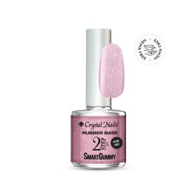   Crystal Nails 2S SmartGummy HEMA Free Rubber base gel - Nr5 Shimmer candy 8ml TF