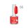 Crystal Nails 2S SmartGummy HEMA Free Rubber base gel - Nr3 Passion Red 8ml