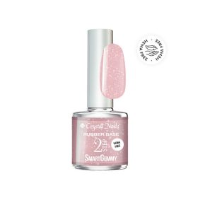   Crystal Nails 2S SmartGummy HEMA Free Rubber base gel - Nr51 Sugar Pink 8ml TF