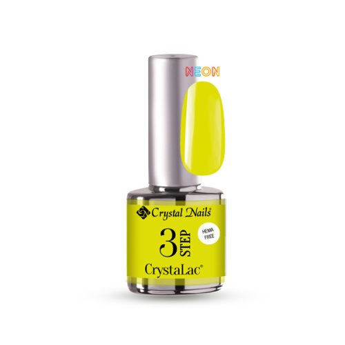 Crystal Nails TPO FREE 3 STEP HEMA Free CrystaLac - 231 (4ml) - Neon sárga 