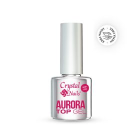 Crystal Nails TPO FREE Aurora HEMA Free Top Gel 4ml