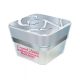 Crystal Nails BabyBoomer - White építőzselé - 50ml TF