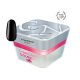 Crystal Nails HEMA Free Stamping Color Gel - Black 3ml TF