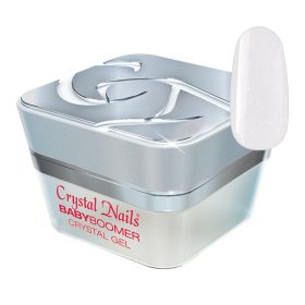   Crystal Nails BabyBoomer Crystal (Jégkristály) White építőzselé - 5ml TF