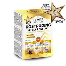 Luxoya Rostpuding 6 féle rosttal - 2x3x25g