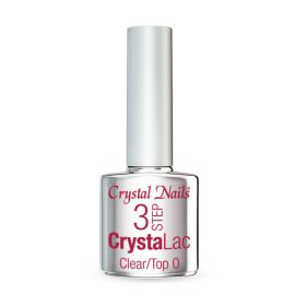 Crystal Nails 3 STEP CrystaLac - Clear/Top 0 (4ml) TF