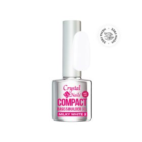   Crystal Nails Compact Base gel HEMA Free Milky white 2 - 8ml TF