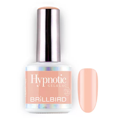 Brillbird TPO FREE Hypnotic HEMA Free Gel&Lac 4ml 236 - Év színe 2024 Peach fuzz