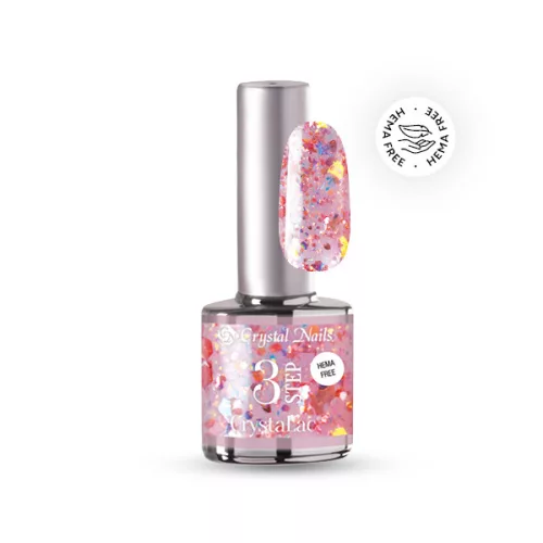  Crystal Nails TPO FREE 3 STEP HEMA Free CrystaLac - 3SD4 Diva (8ml)