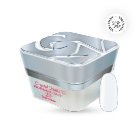    Crystal Nails 2S SmartGummy HEMA Free Rubber base gel - Nr2 Milky White 30ml tégelyben TF