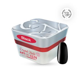 Crystal Nails HEMA Free Art Gel Pro - Black 5ml TF