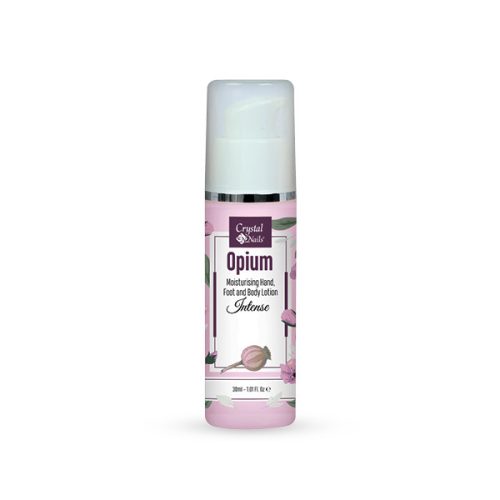 Crystal Nails Moisturising Hand, Foot and Body Lotion - Opium - Intense 30ml