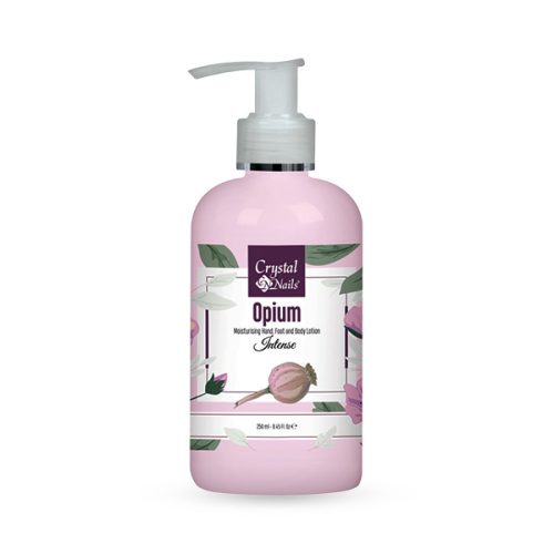  Crystal Nails Moisturising Hand, Foot and Body Lotion - Opium - Intense 250ml