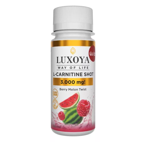 Luxoya L-CARNITINE SHOT 3.000 mg 60 ml - Görögdinnye-málna ízű