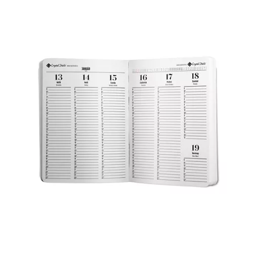 Crystal Nails Naptárbelső 2026 magyar