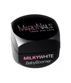 Marily Nails BabyBoomer - Milky White építőzselé 3ml TF
