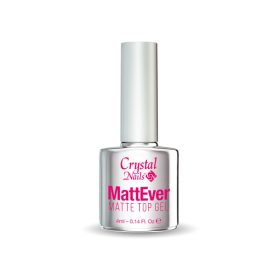 Crystal Nails TPO FREE HEMA Free MattEver Matt Top Gel - 4ml