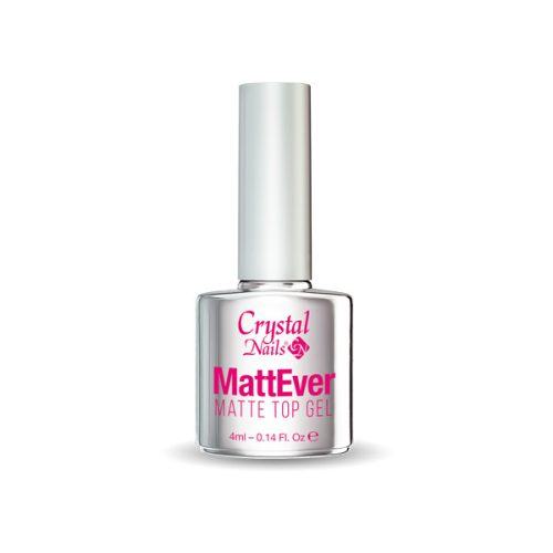 Crystal Nails TPO FREE HEMA Free MattEver Matt Top Gel - 4ml