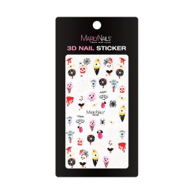 MN 3D Öntapadó körömmatrica – MN-08