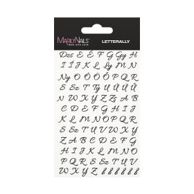 MN Vizes körömmatrica - Letterally