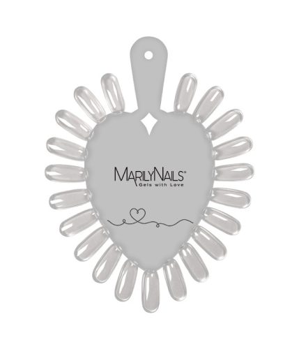 MN Szív alakú margaréta színpaletta - Clear
