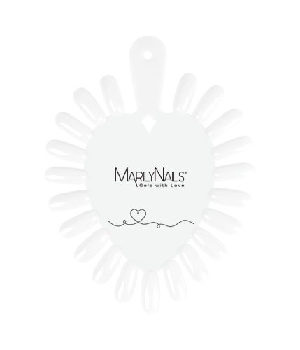 MN Szív alakú margaréta színpaletta - White