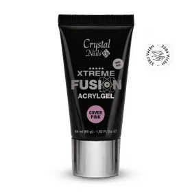   Crystal Nails Xtreme Fusion HEMA Free AcrylGel Cover Pink - 54ml (60g) TF