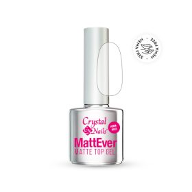 Crystal Nails TPO FREE HEMA Free MattEver Matt Top Gel - 8ml