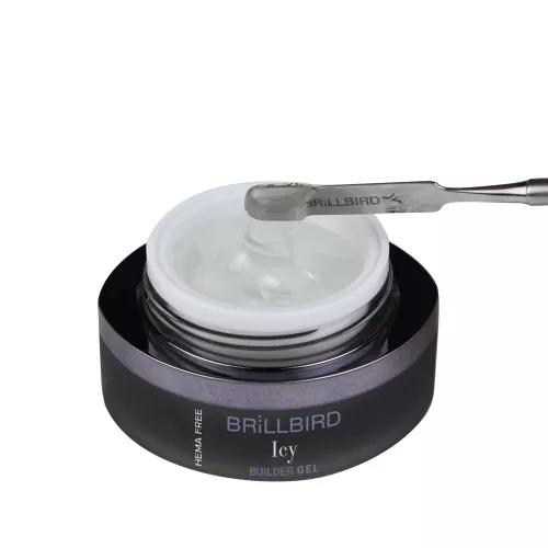  Brillbird ICY HEMA Free Builder gel - JÉGHIDEG Műköröm építőzselé 50ml TF