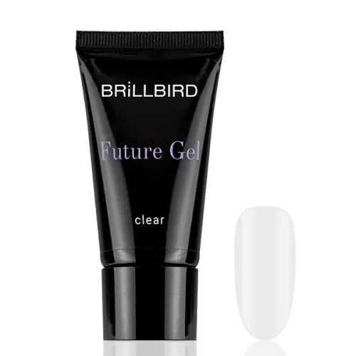 Brillbird HEMA Free Future Gel Clear /Polygel Akril Zselé/ 30g TF